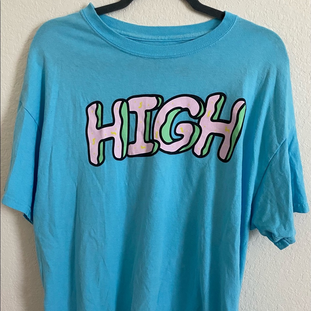 large "High" oversized T